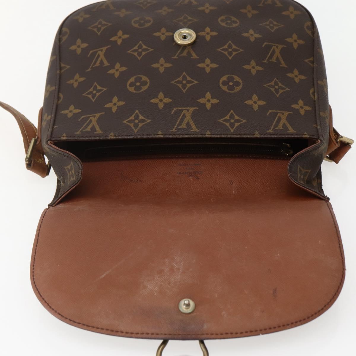 LOUIS VUITTON Monogram Saint Cloud GM Shoulder Bag M51242 LV Auth 143068