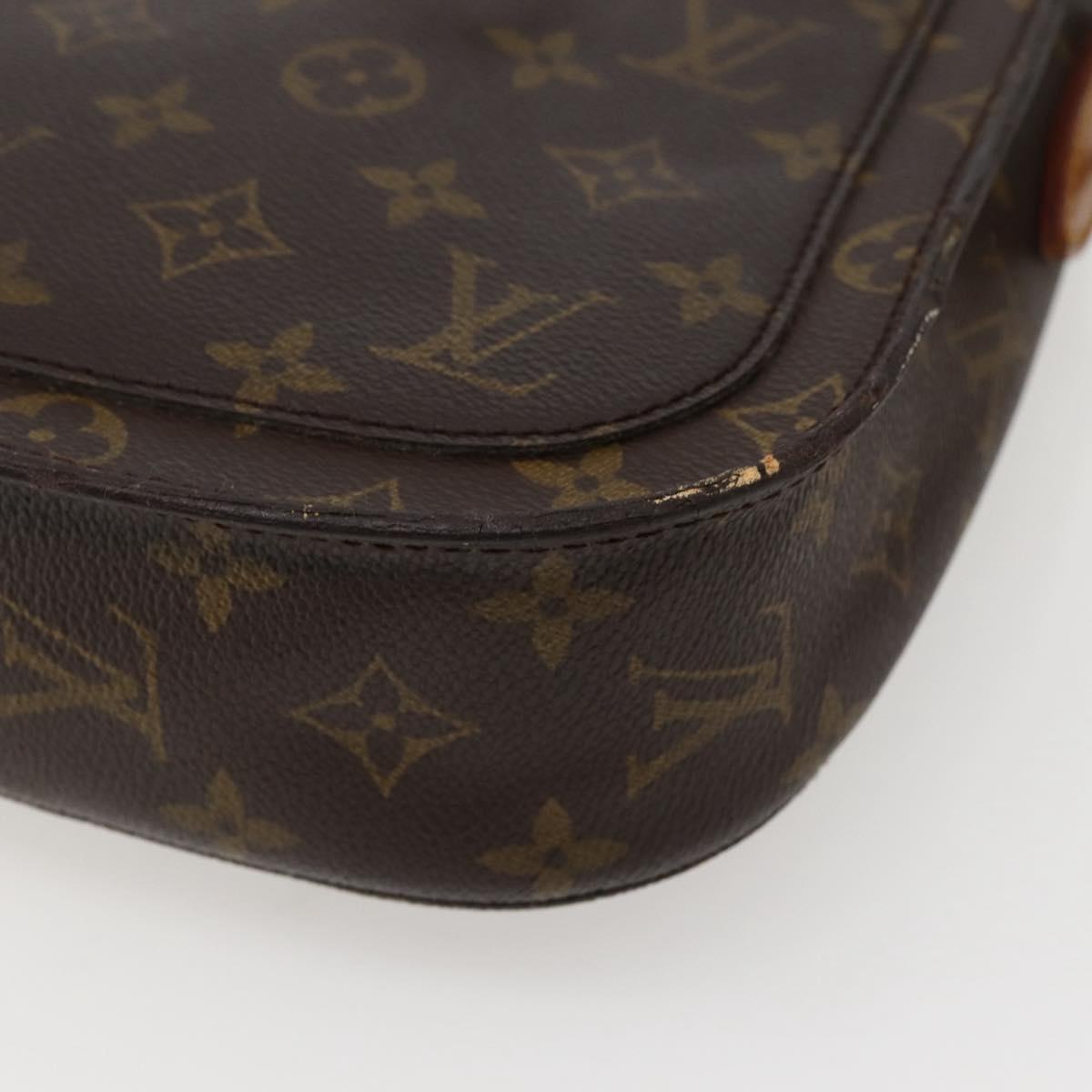 LOUIS VUITTON Monogram Saint Cloud GM Shoulder Bag M51242 LV Auth 143069