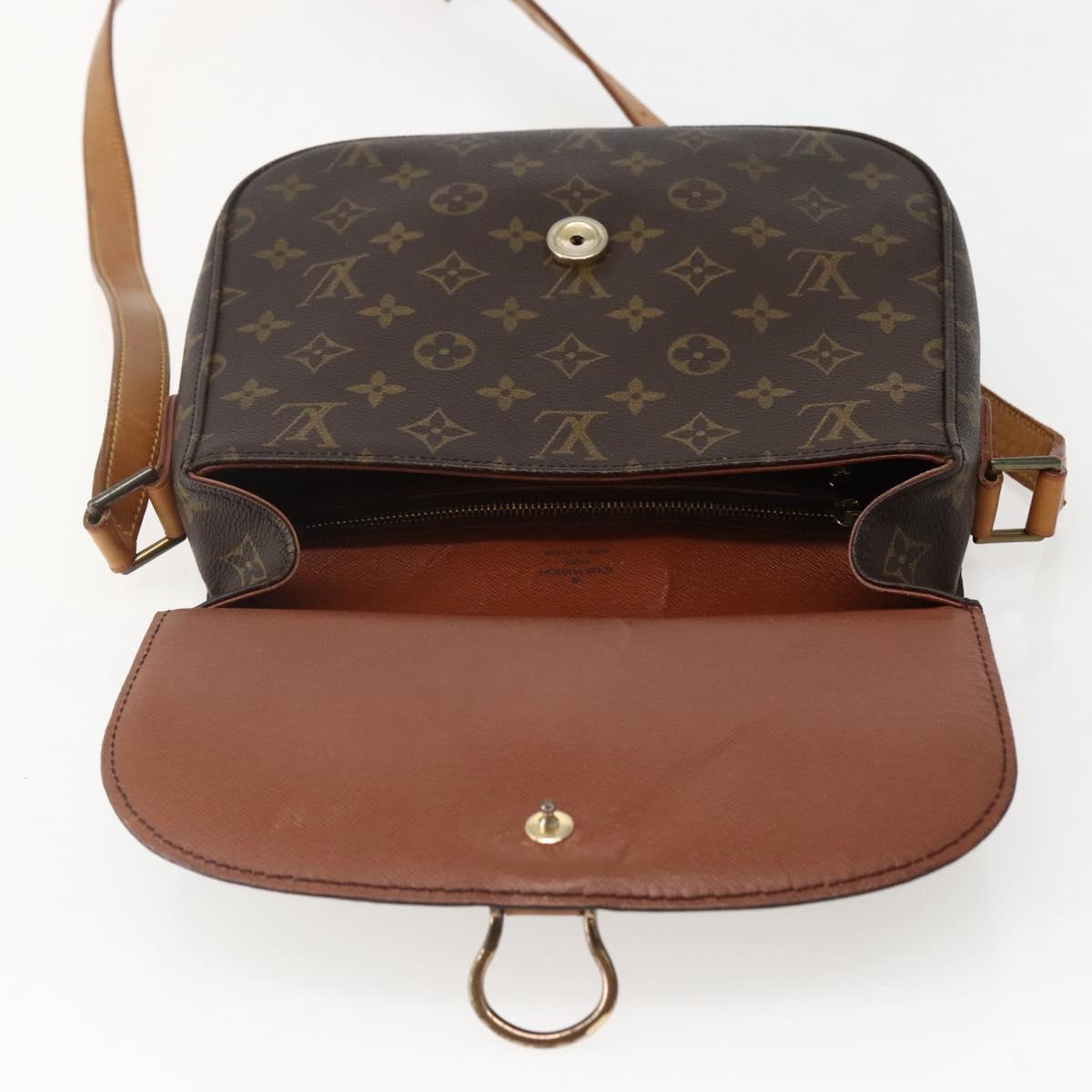 LOUIS VUITTON Monogram Saint Cloud GM Shoulder Bag M51242 LV Auth 143069