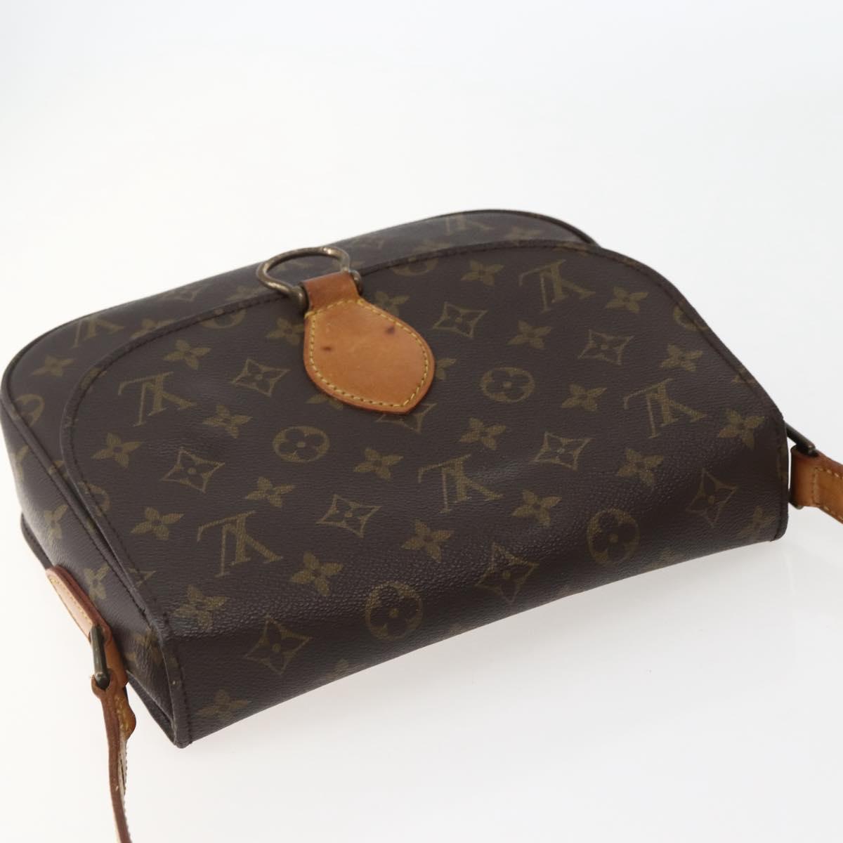 LOUIS VUITTON Monogram Saint Cloud GM Shoulder Bag M51242 LV Auth 143069