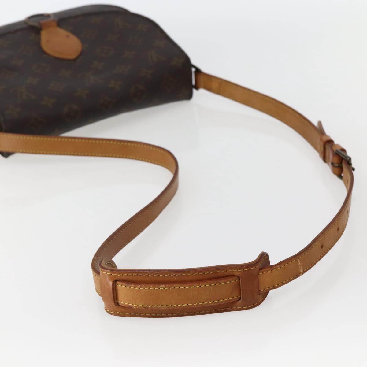 LOUIS VUITTON Monogram Saint Cloud GM Shoulder Bag M51242 LV Auth 143069