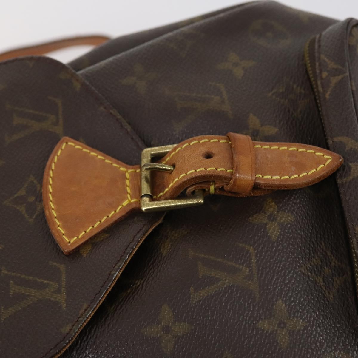 LOUIS VUITTON Monogram Montsouris MM Backpack M51136 LV Auth 143070