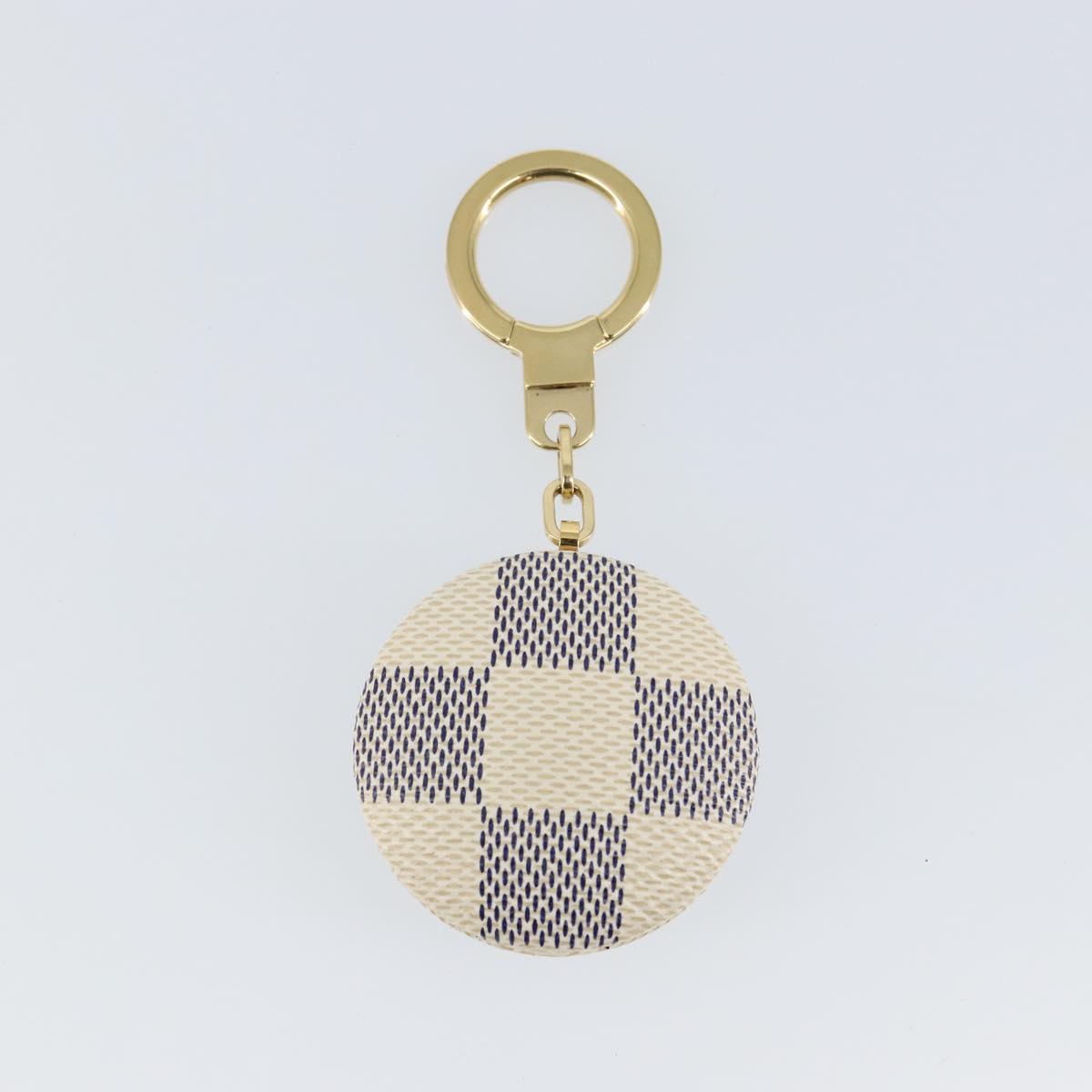 LOUIS VUITTON Damier Azur Astropill Charm N65989 LV Auth 143093