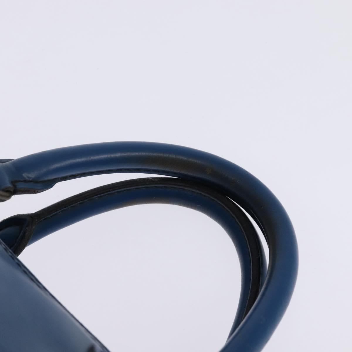 LOUIS VUITTON Epi Speedy 30 Hand Bag Toledo Blue M43005 LV Auth 143100