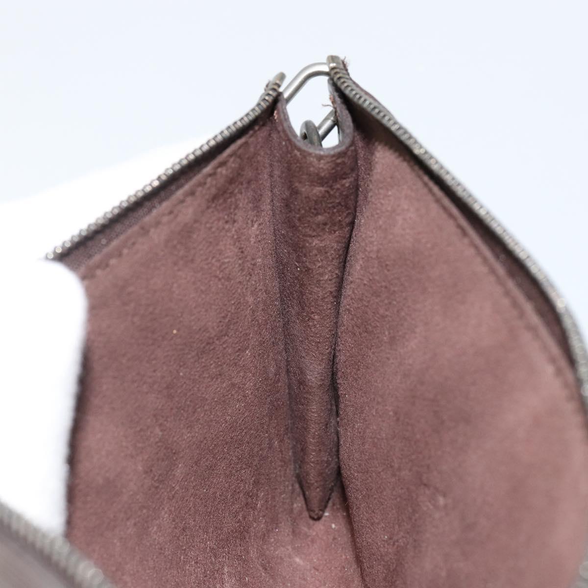 LOUIS VUITTON Epi Pochette Accessoires Pouch Mocha M5294D LV Auth 143110