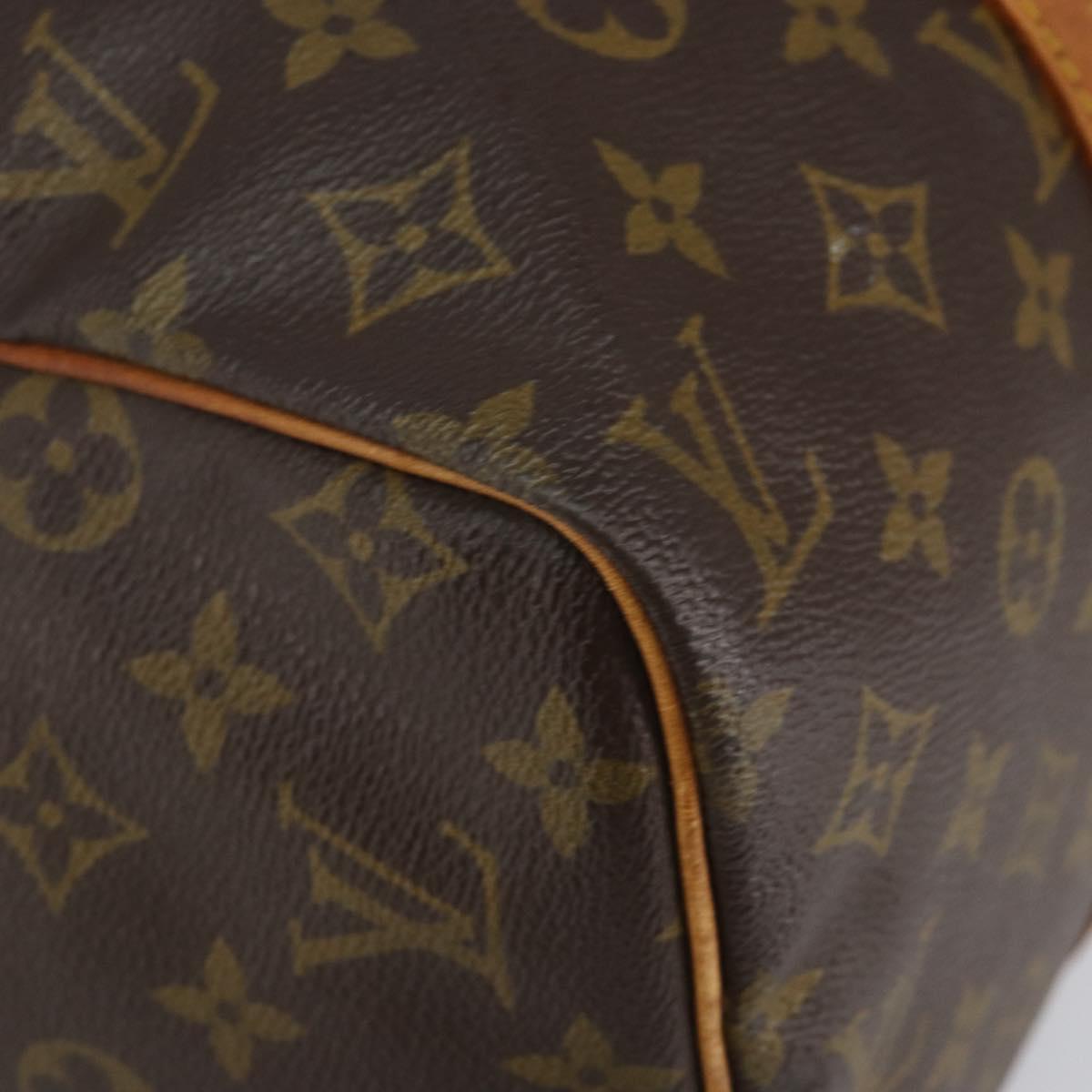 LOUIS VUITTON Monogram Sac Souple 35 Boston Bag M41626 LV Auth 143116