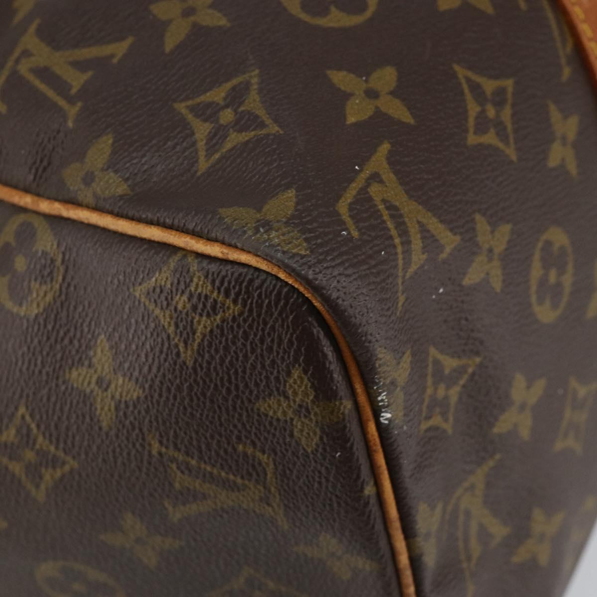 LOUIS VUITTON Monogram Sac Souple 35 Boston Bag M41626 LV Auth 143116