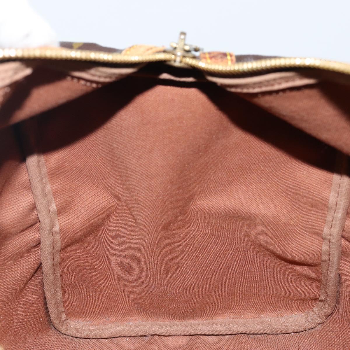 LOUIS VUITTON Monogram Sac Souple 35 Boston Bag M41626 LV Auth 143116