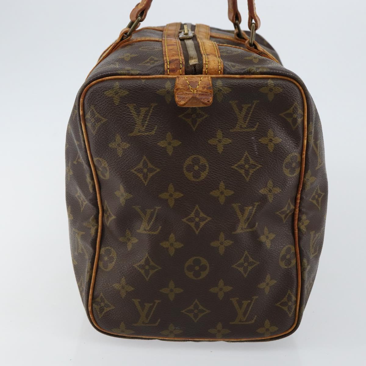 LOUIS VUITTON Monogram Sac Souple 35 Boston Bag M41626 LV Auth 143116