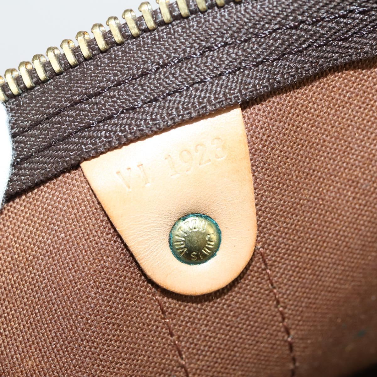 LOUIS VUITTON Monogram Keepall 55 Boston Bag M41424 LV Auth 143130V