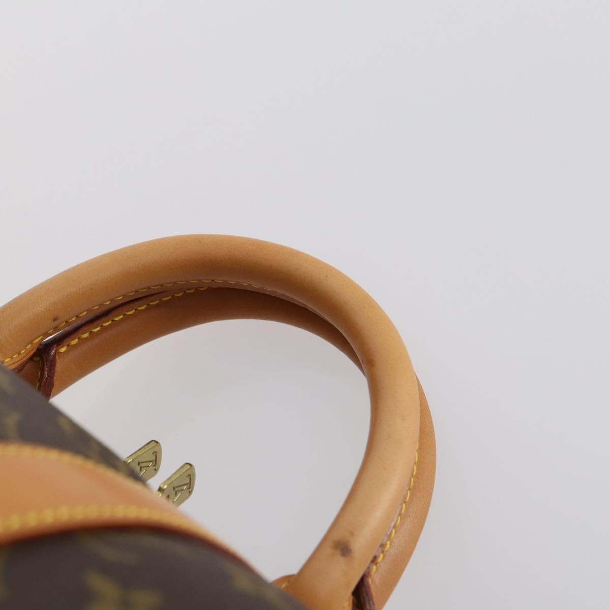 LOUIS VUITTON Monogram Keepall 55 Boston Bag M41424 LV Auth 143130V