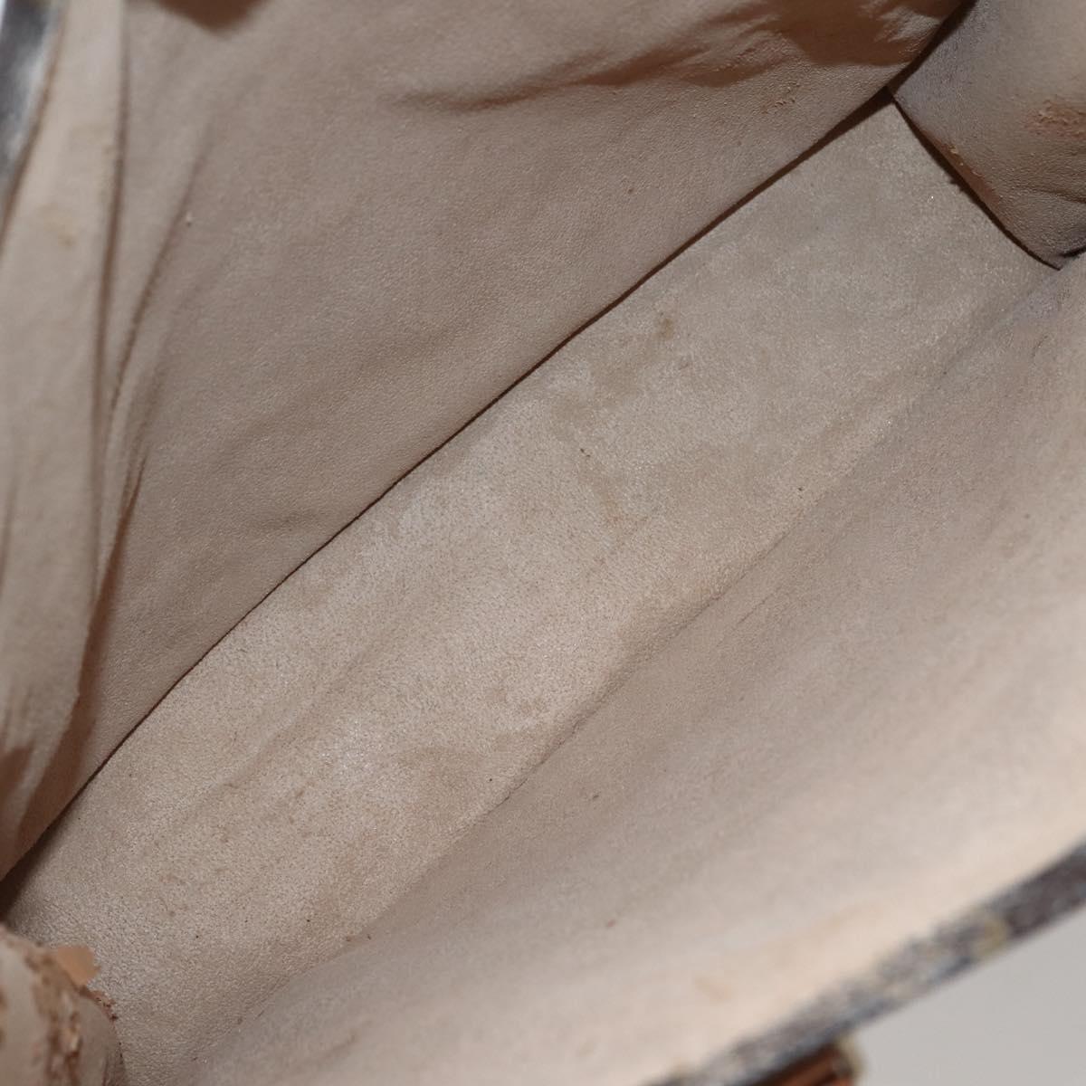 LOUIS VUITTON Monogram Sac Plat Hand Bag M51140 LV Auth 143141