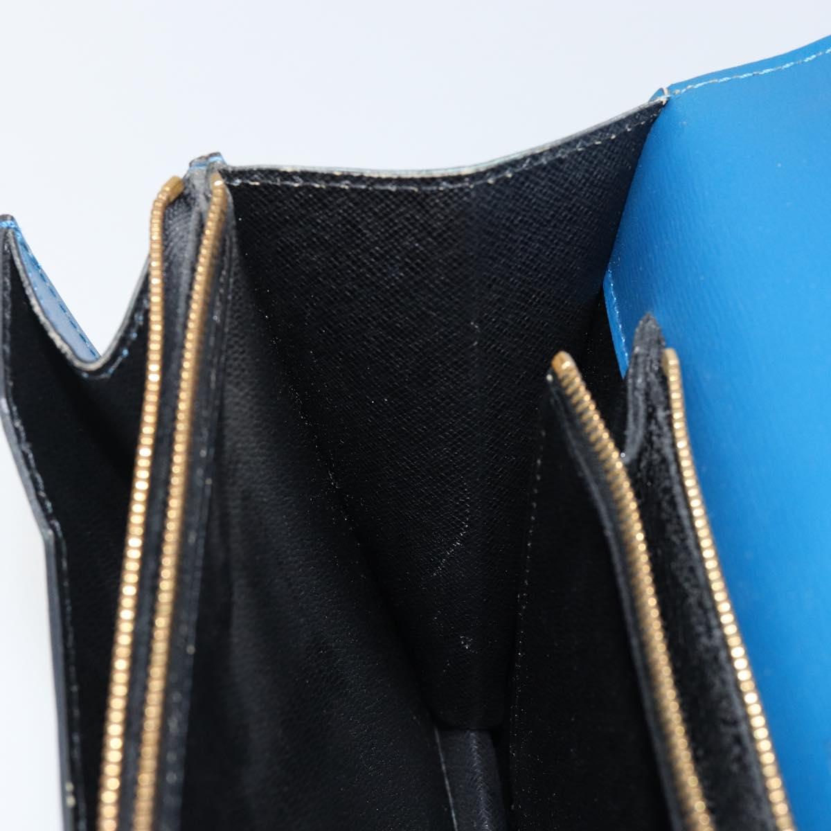 LOUIS VUITTON Epi Concorde Hand Bag Blue M52135 LV Auth 143145