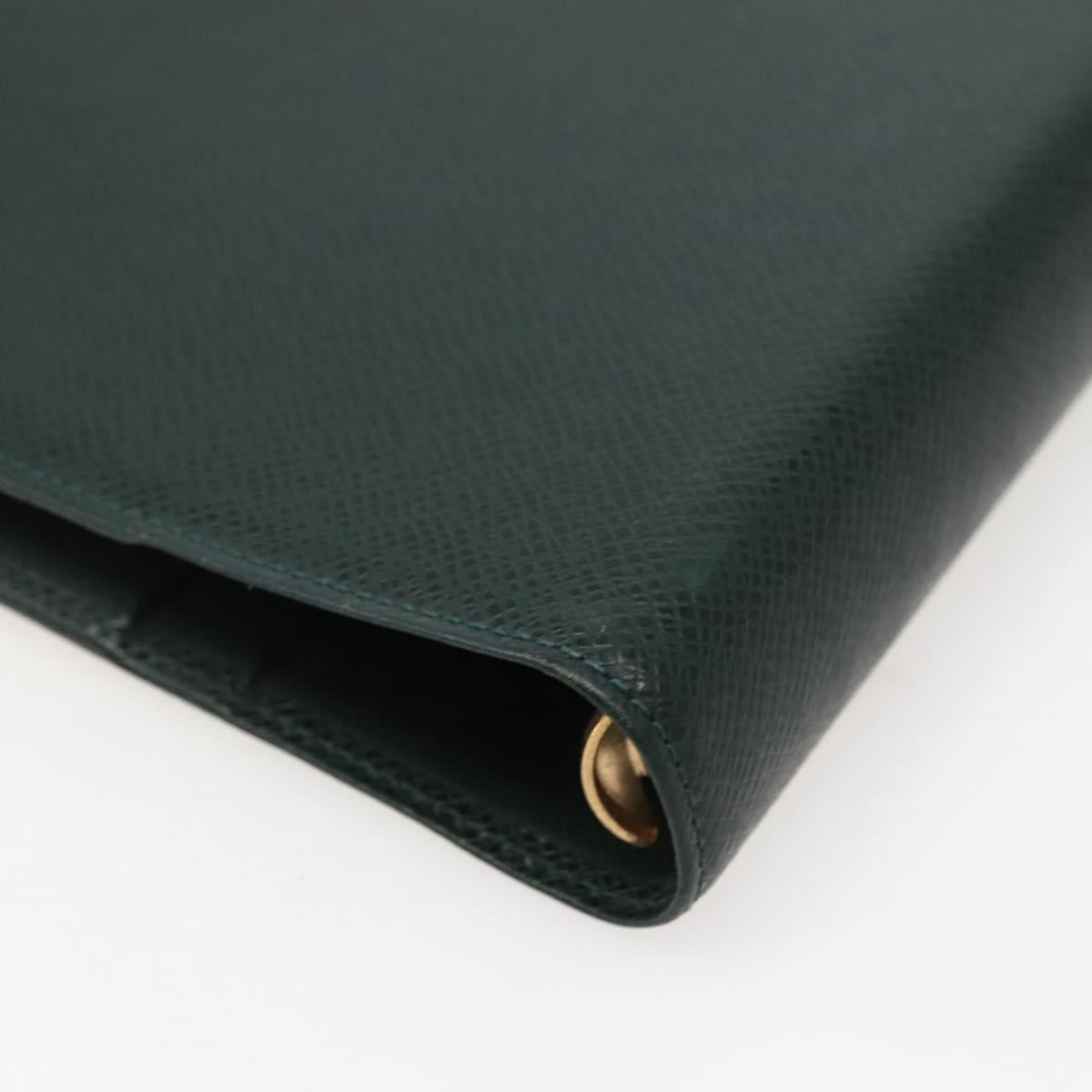 LOUIS VUITTON Taiga Agenda GM Day Planner Cover Epicea R20404 LV Auth 143149