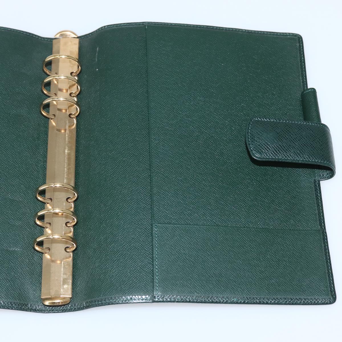 LOUIS VUITTON Taiga Agenda GM Day Planner Cover Epicea R20404 LV Auth 143149