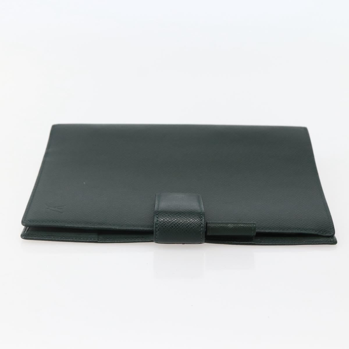 LOUIS VUITTON Taiga Agenda GM Day Planner Cover Epicea R20404 LV Auth 143149