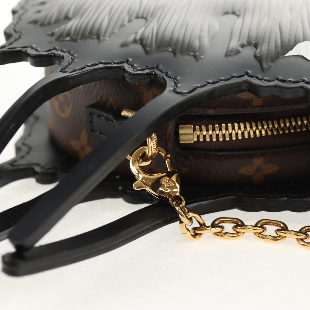 LOUIS VUITTON Epi Cat Face Pochette Shoulder Bag Gray LV Auth 143170SAM