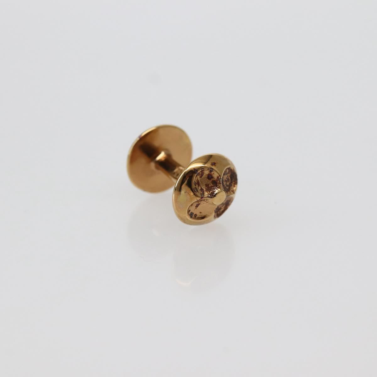 LOUIS VUITTON Buton de Manchette Cuffs metal Gold M30974 LV Auth 143173V