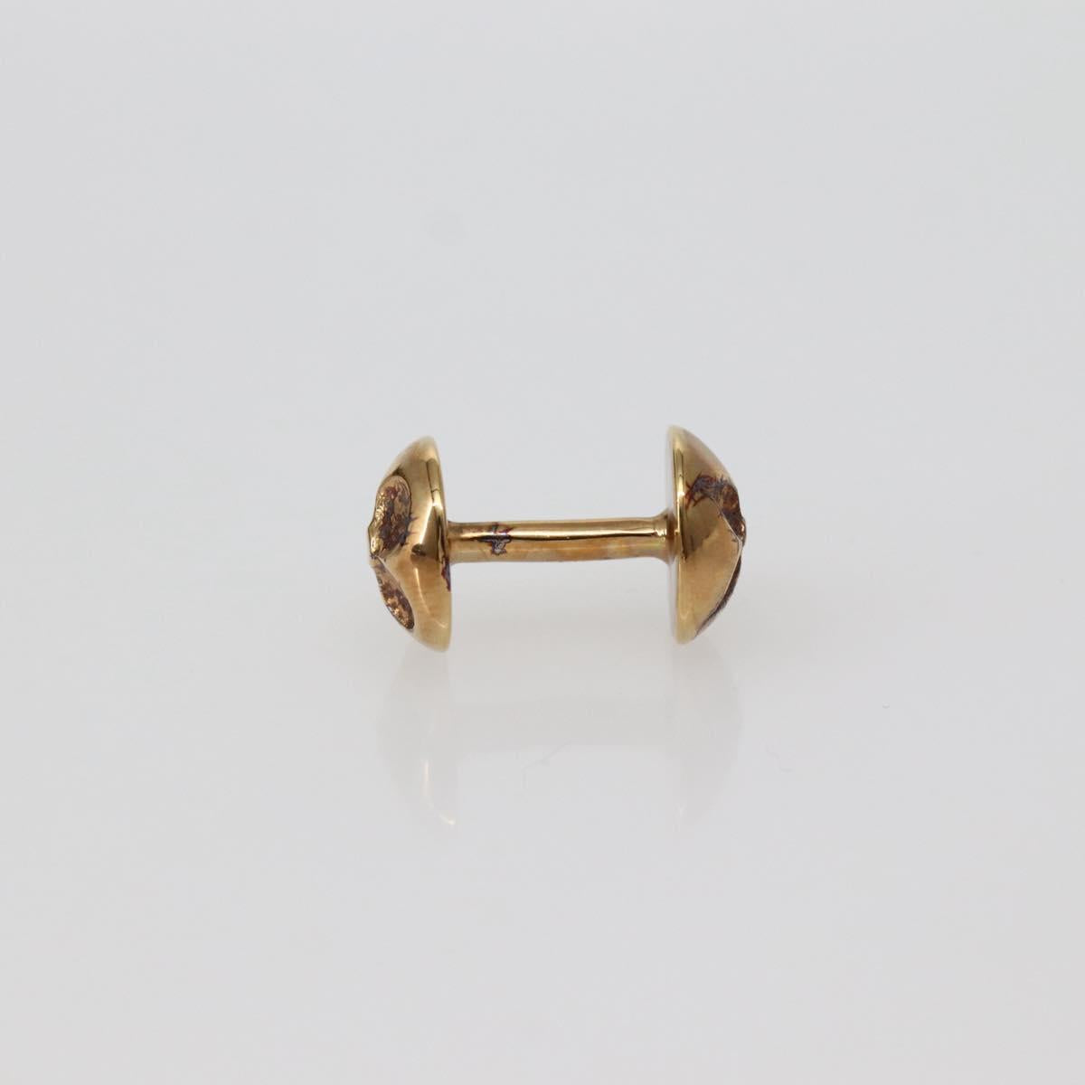 LOUIS VUITTON Buton de Manchette Cuffs metal Gold M30974 LV Auth 143173V