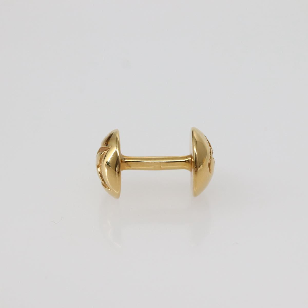 LOUIS VUITTON Buton de Manchette Cuffs metal Gold M30974 LV Auth 143173V