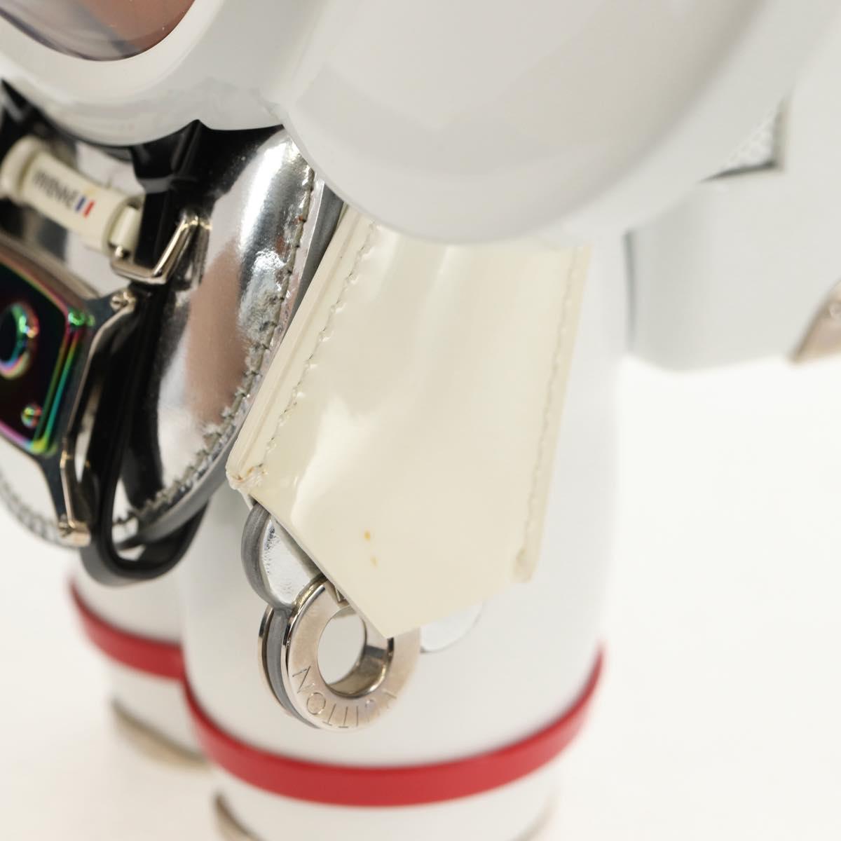 LOUIS VUITTON Vivienne Spaceman Object metal White GI0368 LV Auth 143175M