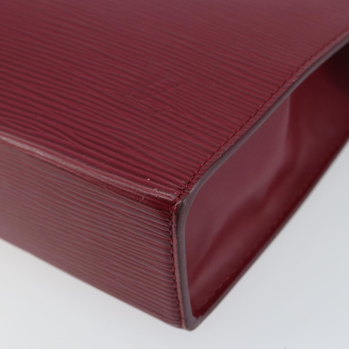 LOUIS VUITTON Epi Poche Toilette 26 Pouch Fuchsia M41085 LV Auth 143191