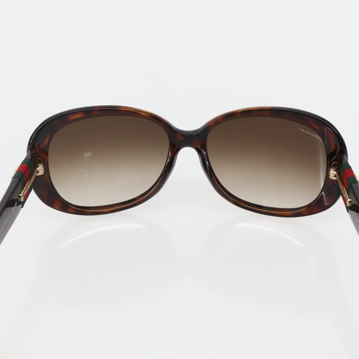 GUCCI Sunglasses plastic Brown Auth 143200V