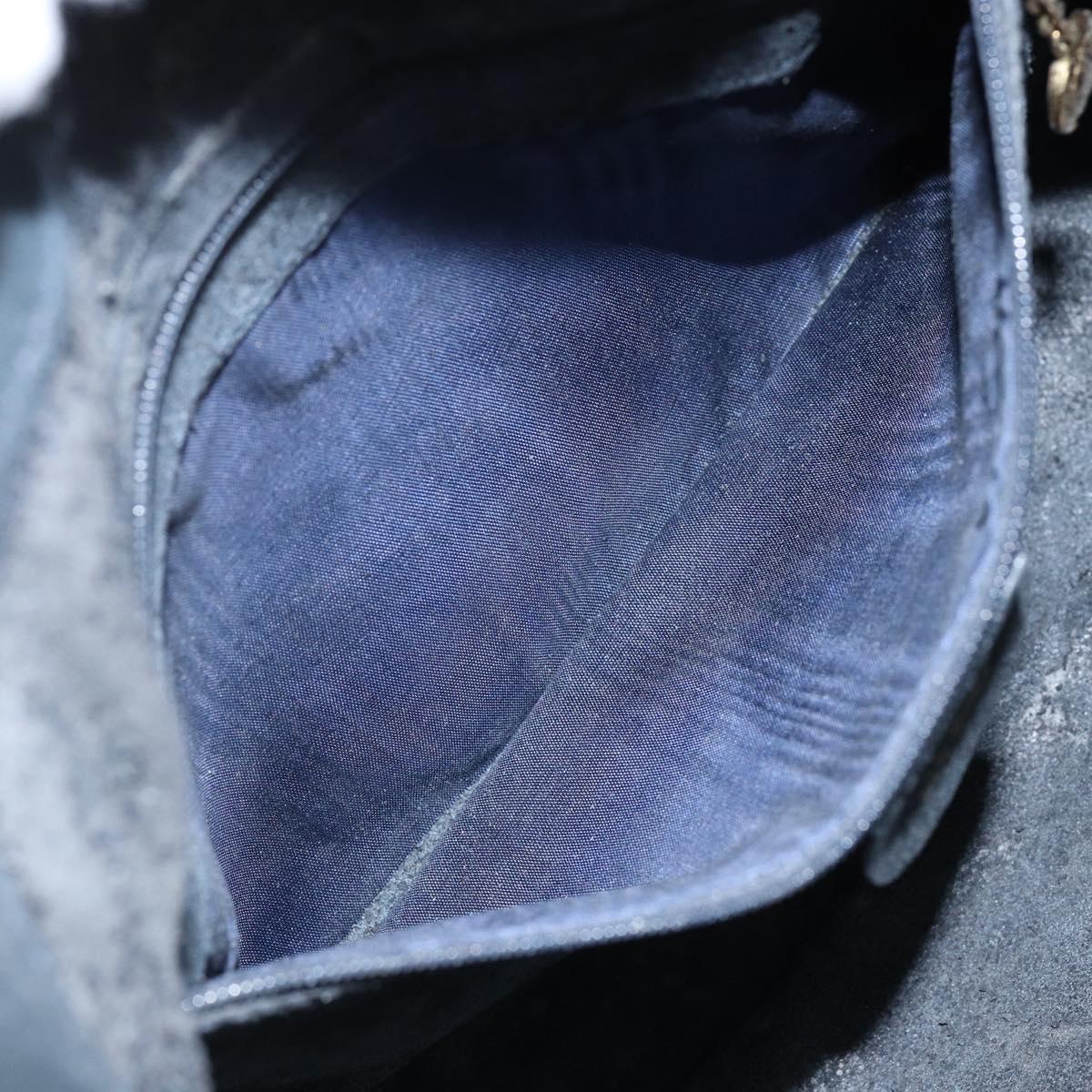 GUCCI Bamboo Hand Bag Leather 2way Green Gold 001 2113 1638 Auth 143210