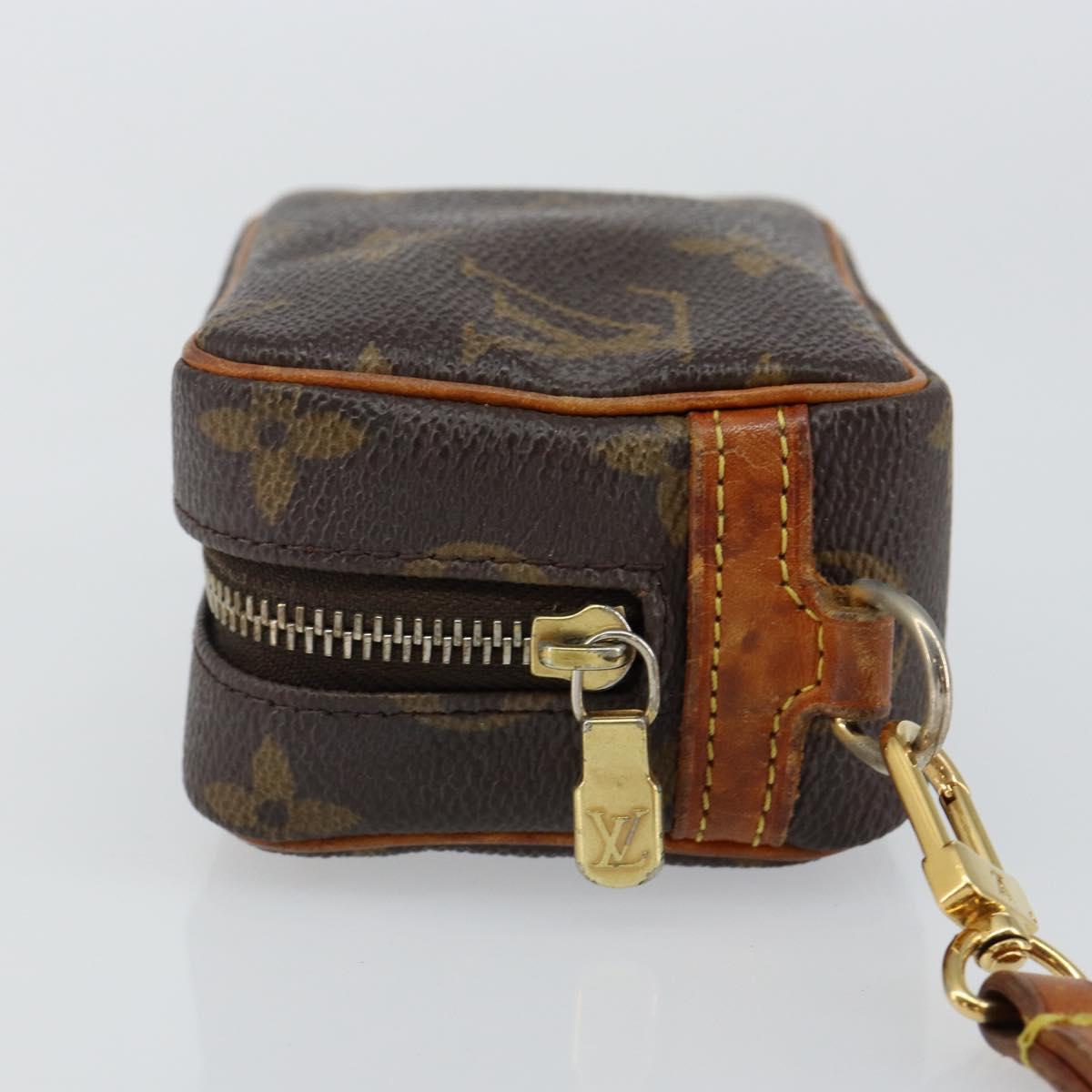 LOUIS VUITTON Monogram Trousse Wapity Pouch M58030 LV Auth 143228