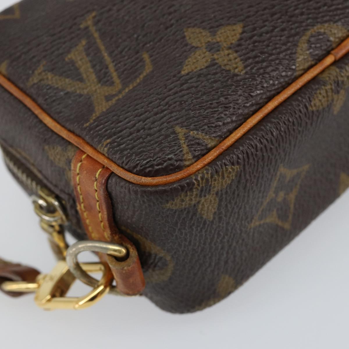 LOUIS VUITTON Monogram Trousse Wapity Pouch M58030 LV Auth 143228