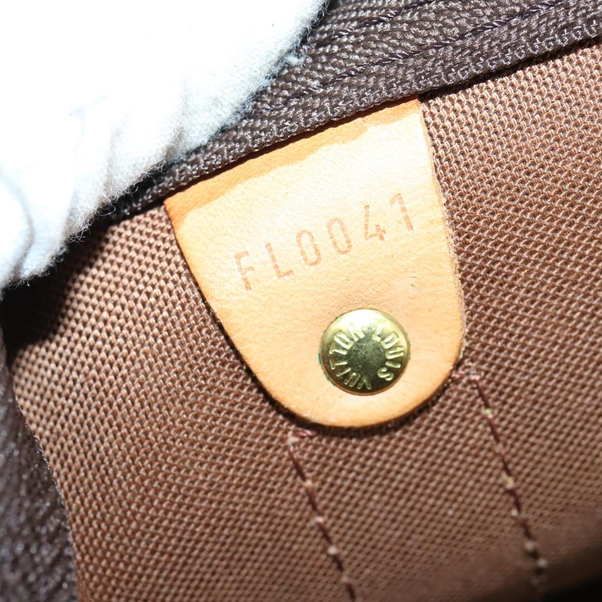 LOUIS VUITTON Monogram Keepall 60 Boston Bag M41422 LV Auth 143229