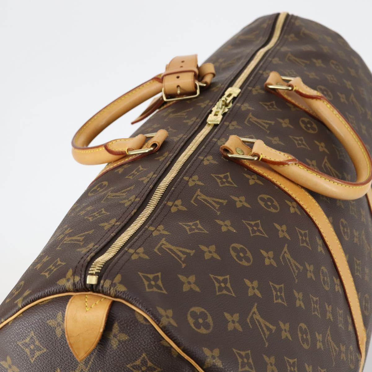 LOUIS VUITTON Monogram Keepall 60 Boston Bag M41422 LV Auth 143229