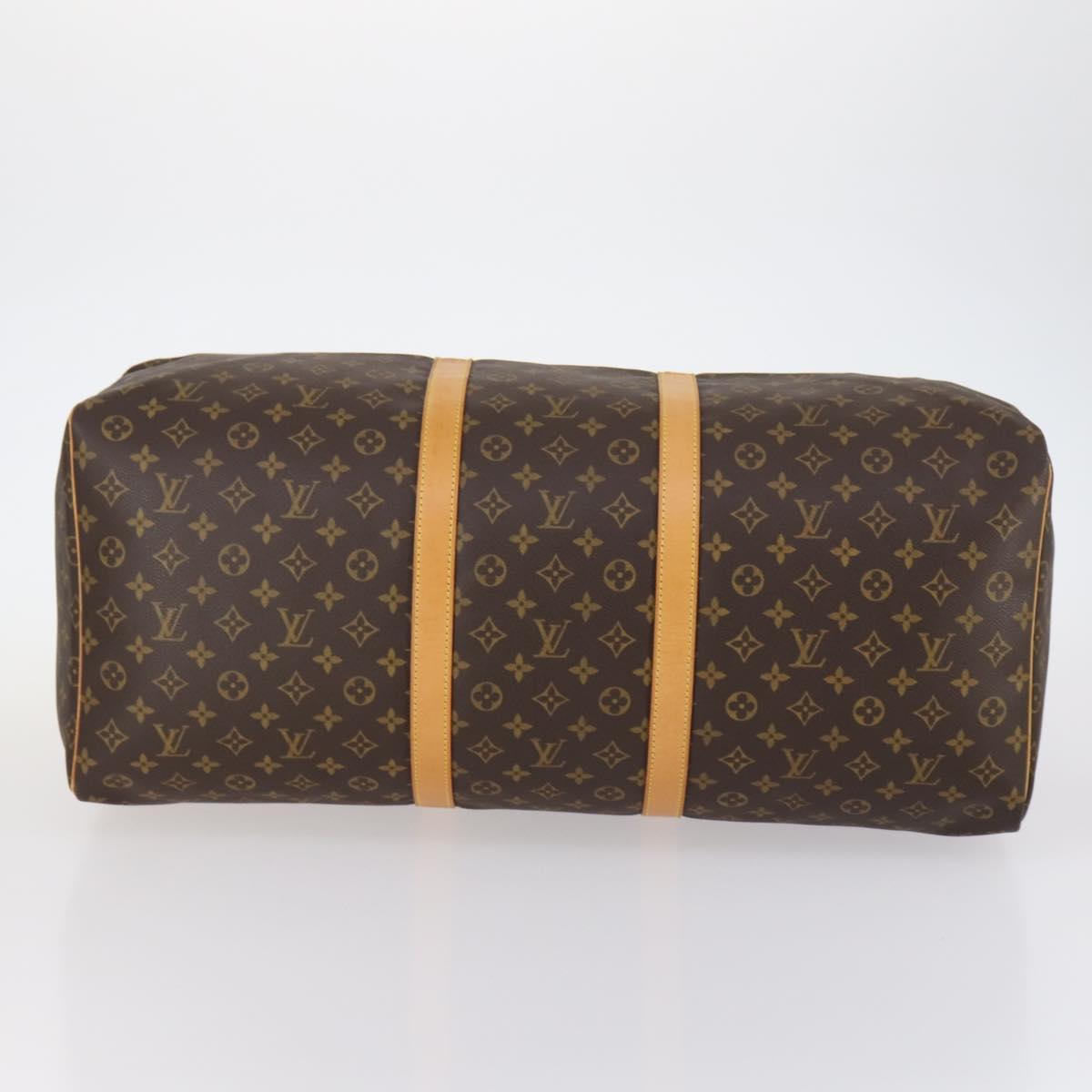 LOUIS VUITTON Monogram Keepall 60 Boston Bag M41422 LV Auth 143229