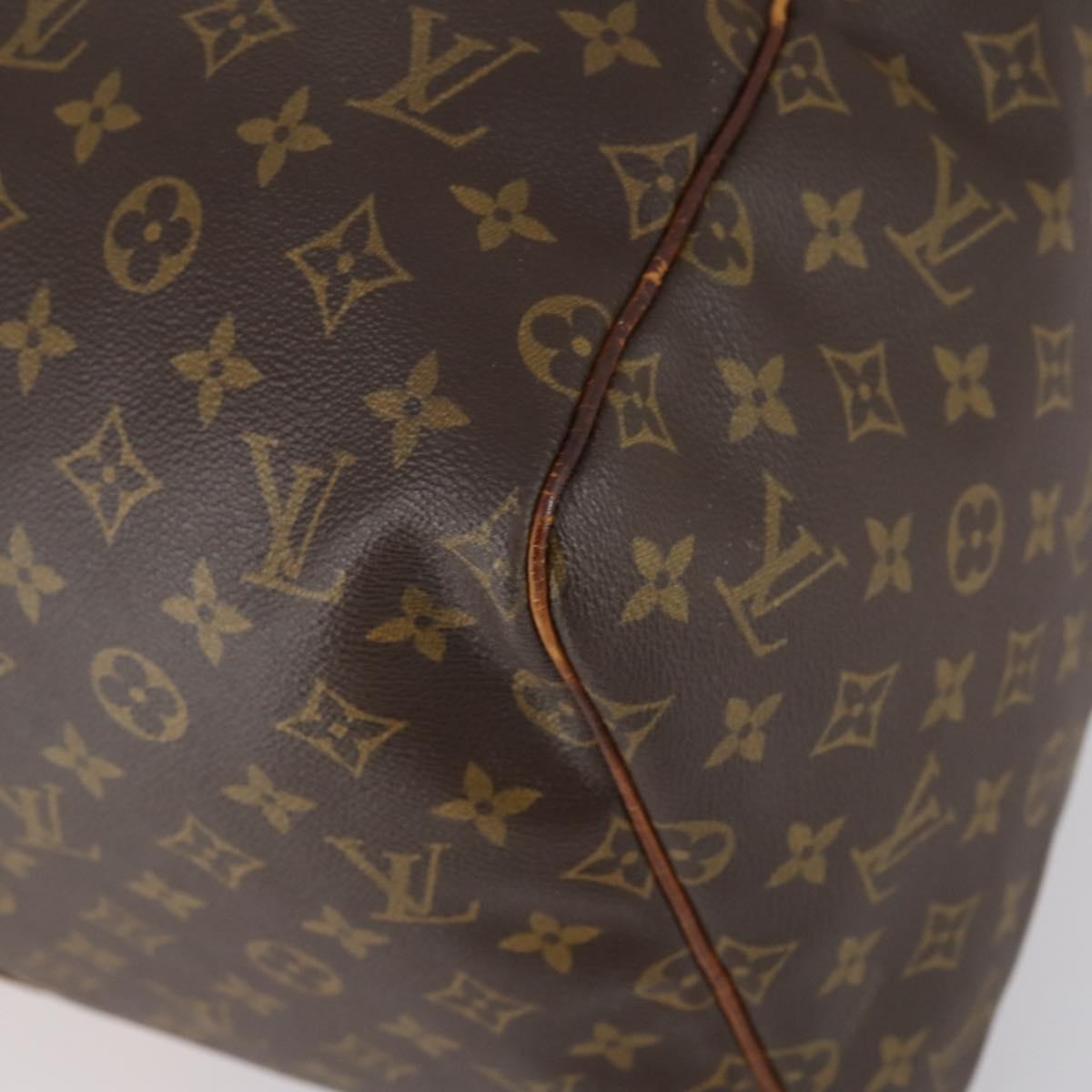 LOUIS VUITTON Monogram Keepall 55 Boston Bag M41424 LV Auth 143247