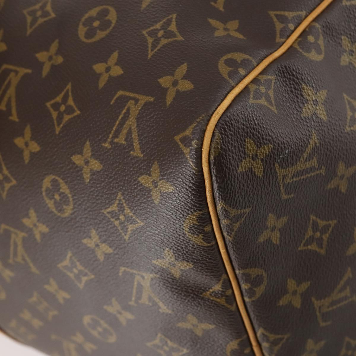 LOUIS VUITTON Monogram Keepall 55 Boston Bag M41424 LV Auth 143247