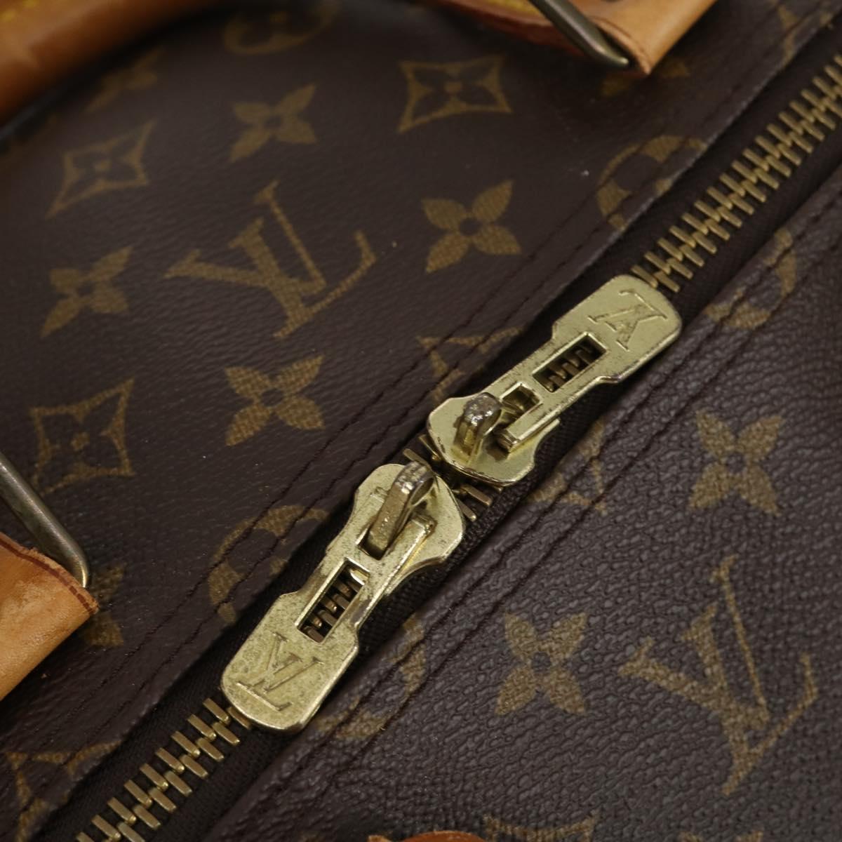 LOUIS VUITTON Monogram Keepall 55 Boston Bag M41424 LV Auth 143247