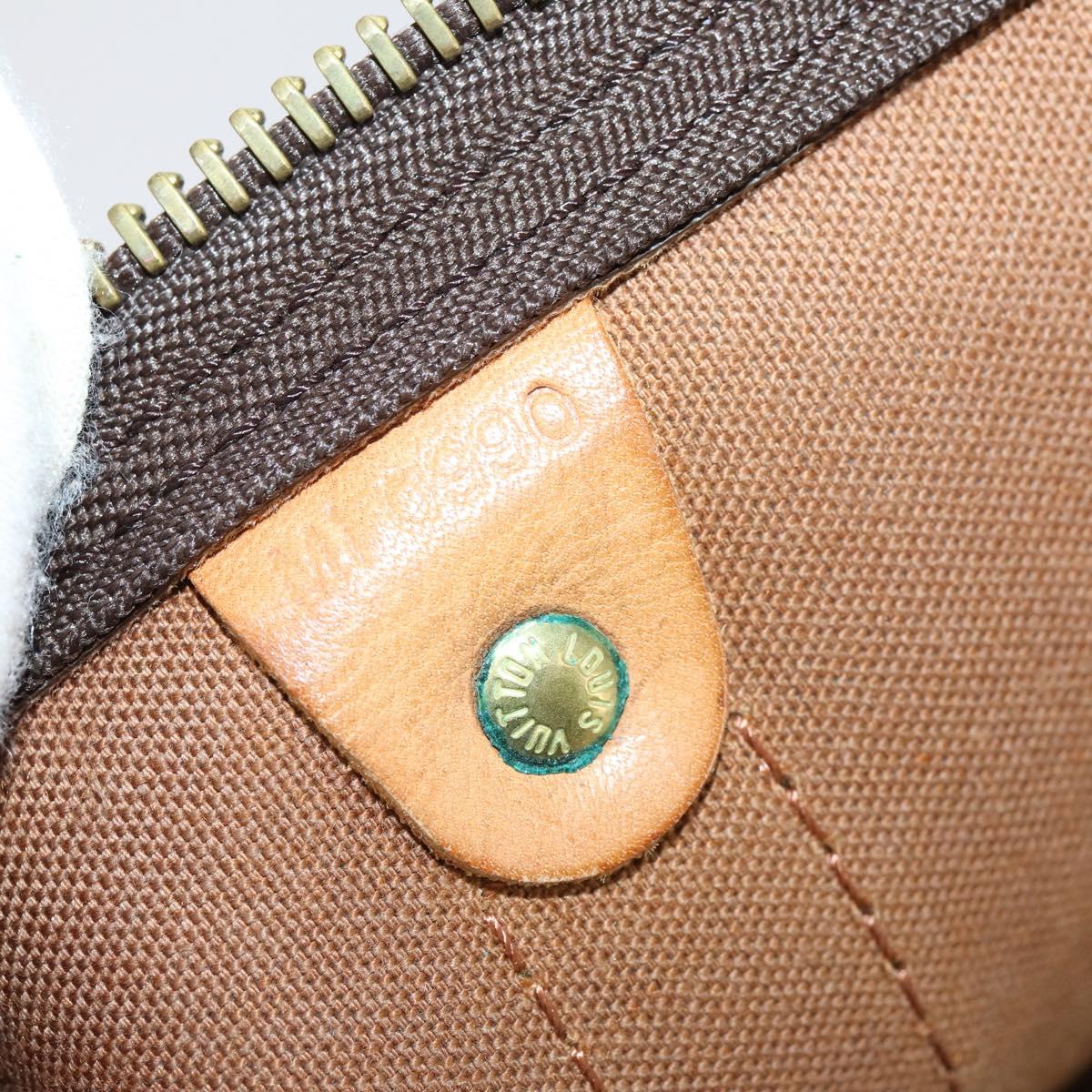 LOUIS VUITTON Monogram Keepall 55 Boston Bag M41424 LV Auth 143247