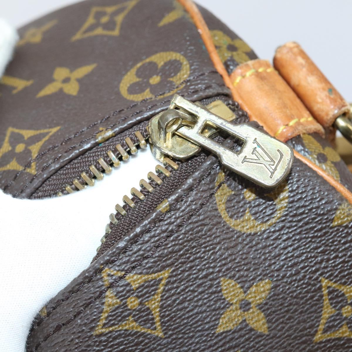 LOUIS VUITTON Monogram Keepall Bandouliere 50 Boston Bag M41416 LV Auth 143249