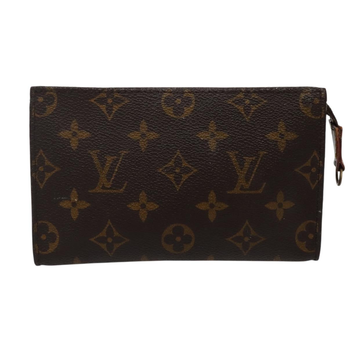 LOUIS VUITTON Monogram Bucket PM Accessory Pouch LV Auth 143278