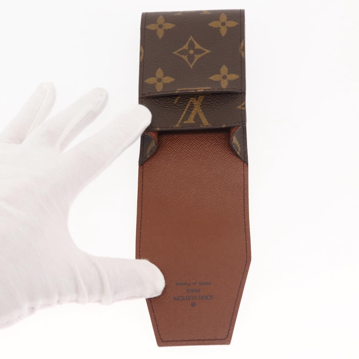 LOUIS VUITTON Monogram Etui Cigarette Case M63024 LV Auth 143287