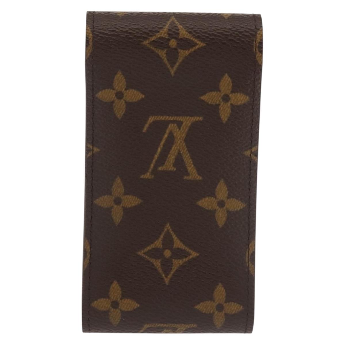 LOUIS VUITTON Monogram Etui Cigarette Case M63024 LV Auth 143287