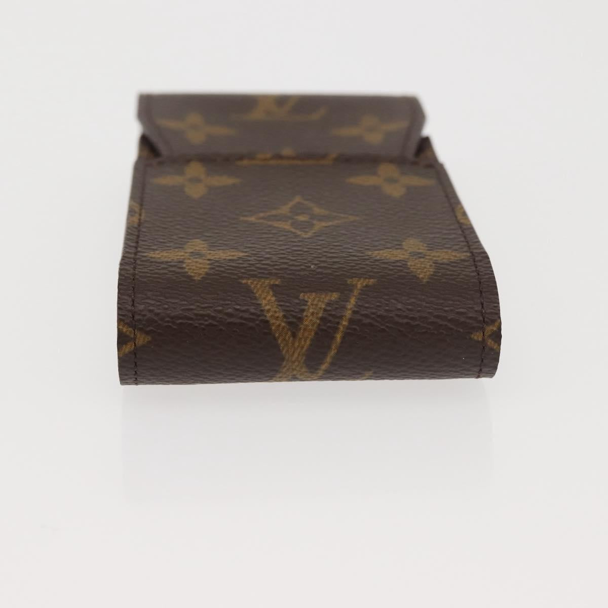 LOUIS VUITTON Monogram Etui Cigarette Case M63024 LV Auth 143287