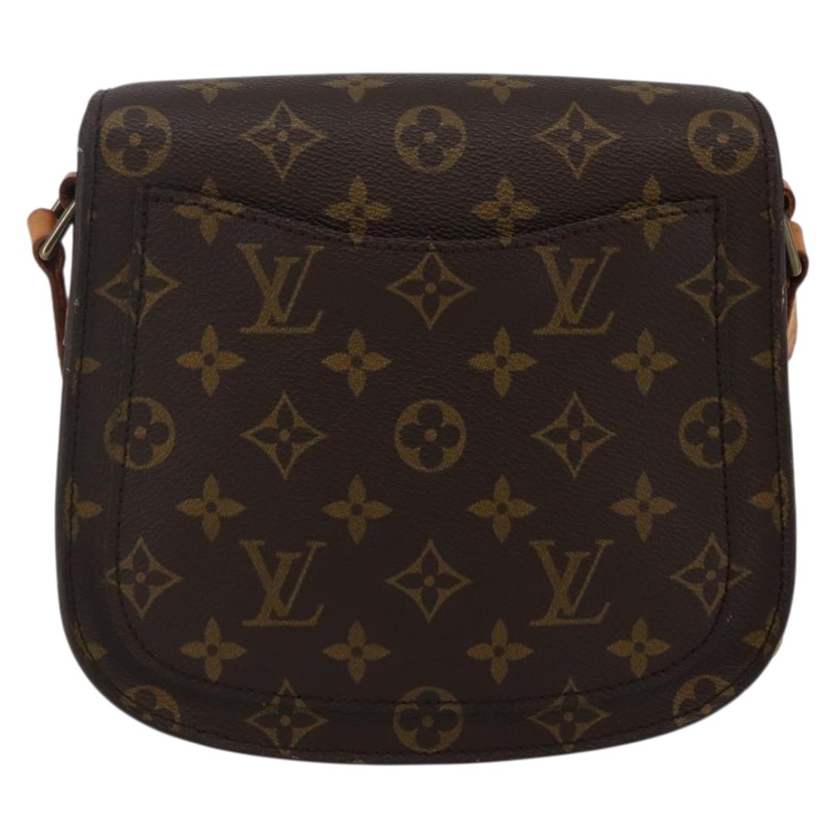 LOUIS VUITTON Monogram Saint Cloud MM Shoulder Bag M51243 LV Auth 143292