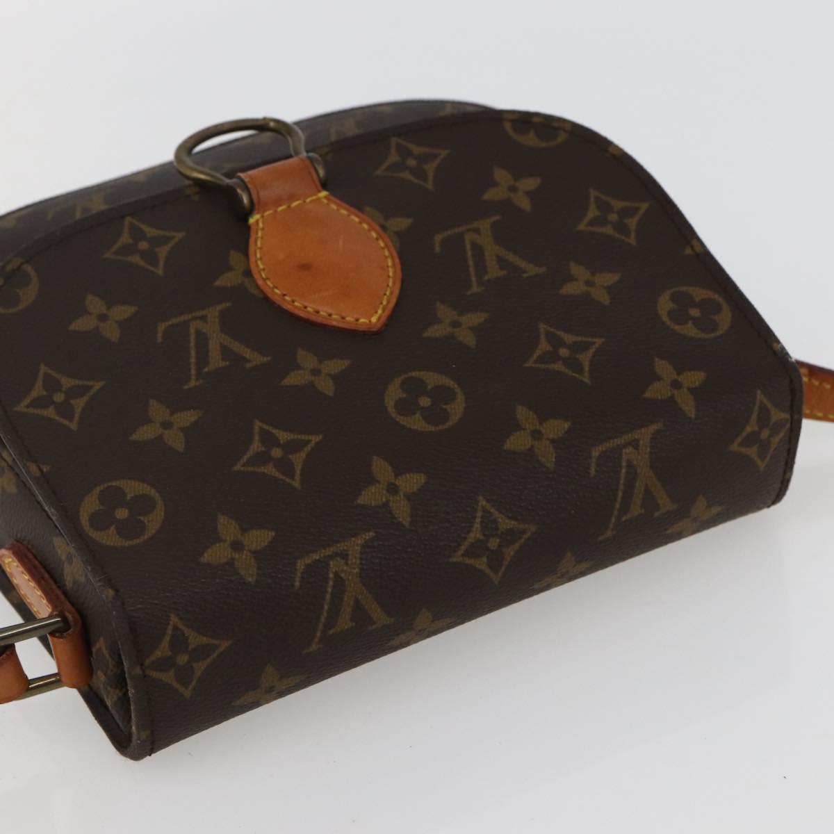 LOUIS VUITTON Monogram Saint Cloud MM Shoulder Bag M51243 LV Auth 143292