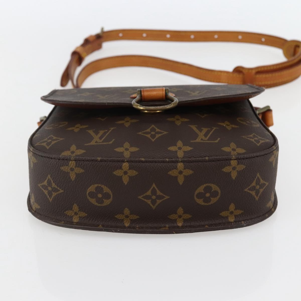 LOUIS VUITTON Monogram Saint Cloud MM Shoulder Bag M51243 LV Auth 143292