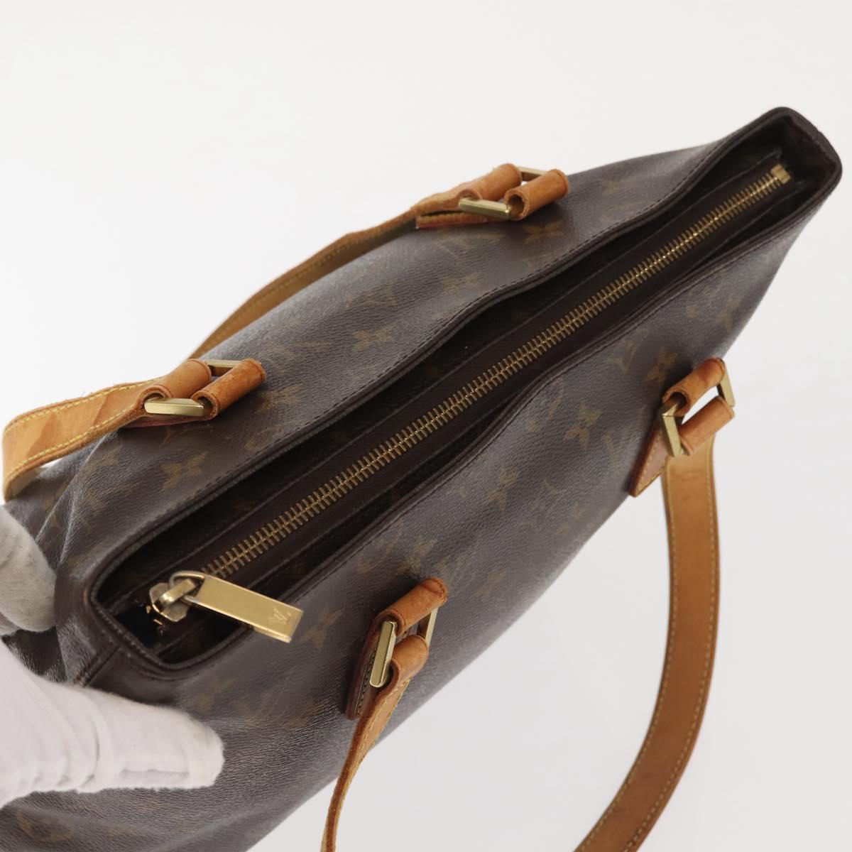 LOUIS VUITTON Monogram Cabas Piano Tote Bag M51148 LV Auth 143294