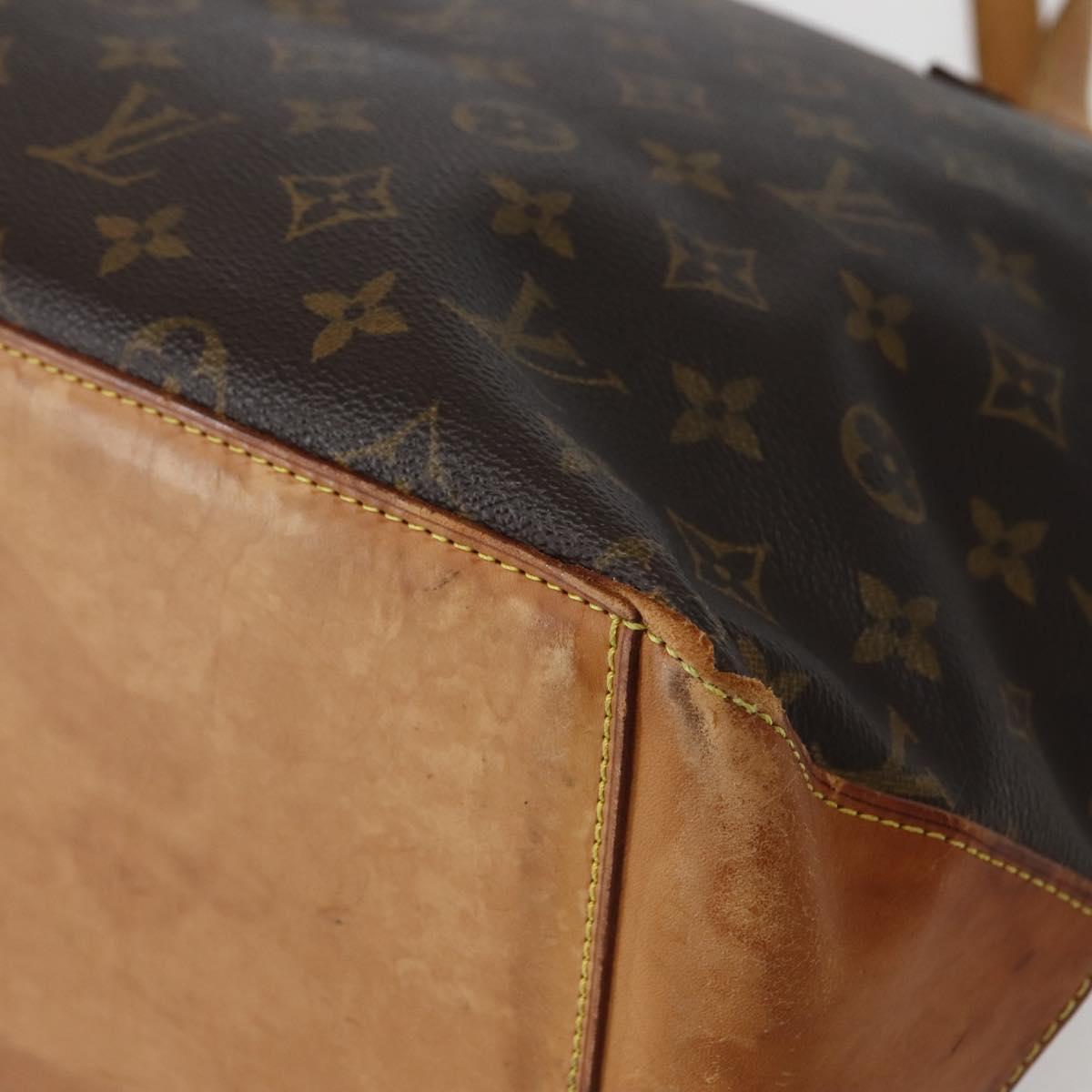 LOUIS VUITTON Monogram Cabas Mezzo Tote Bag M51151 LV Auth 143295