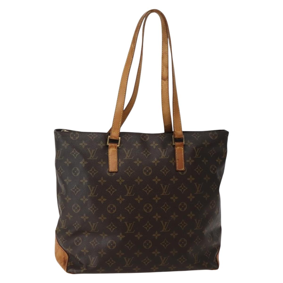 LOUIS VUITTON Monogram Cabas Mezzo Tote Bag M51151 LV Auth 143295