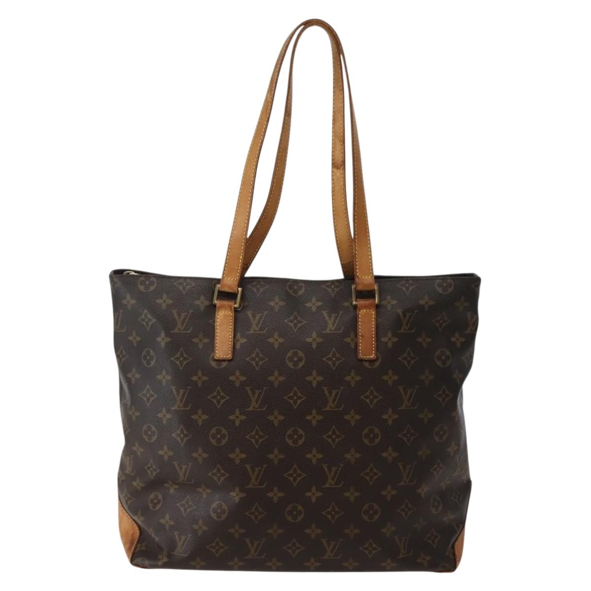 LOUIS VUITTON Monogram Cabas Mezzo Tote Bag M51151 LV Auth 143295