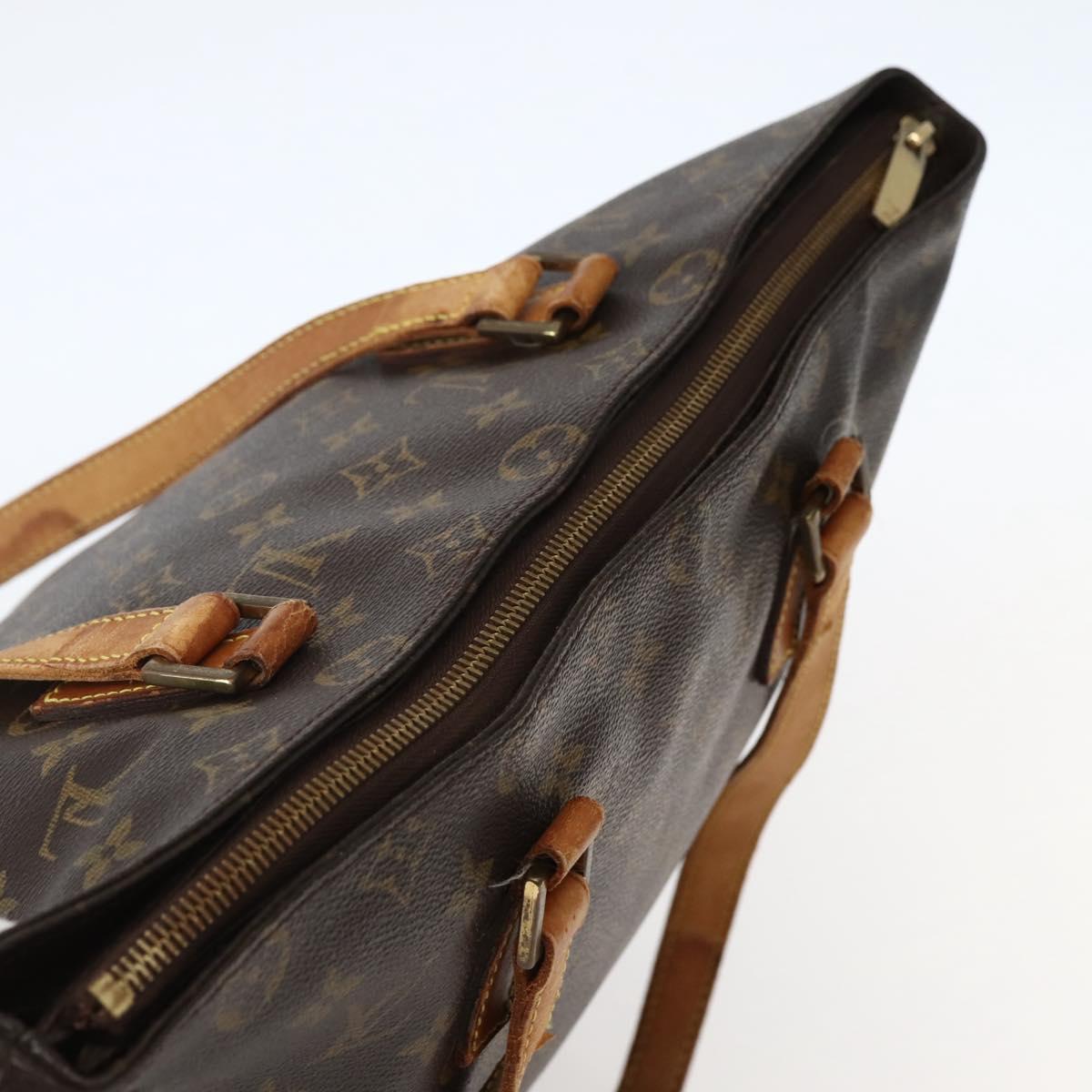 LOUIS VUITTON Monogram Cabas Mezzo Tote Bag M51151 LV Auth 143295